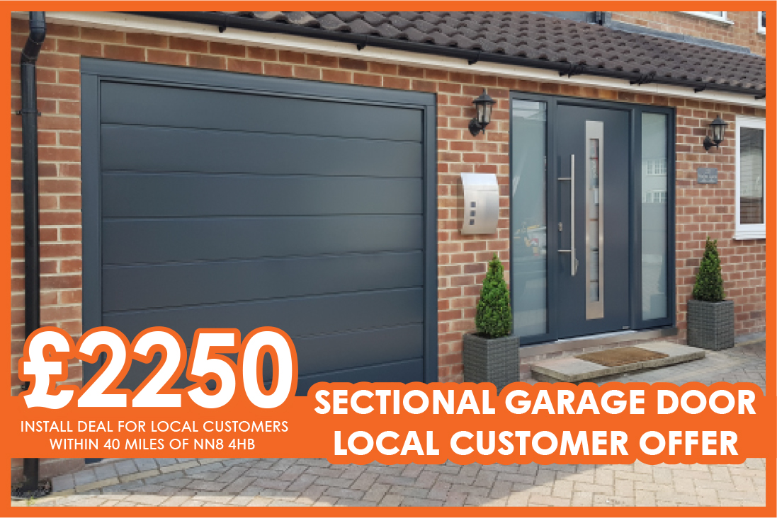 £2250 deal on Leading Insulated Sectional Garage Door Range for a Limited Time Only